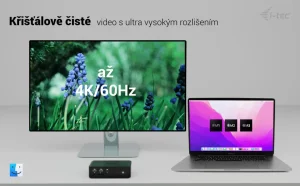 I-TEC Thunderbolt5 Quattro Display dokovací stanice, 5× USB, 2.5G LAN - obrázek 8