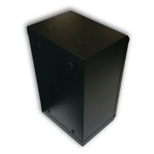 10" rack jednodílný 12U/280 DATACOM černý Skl.dv. - obrázek 2