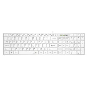 GENIUS Slimstar 126 klávesnice + Copilot bílá