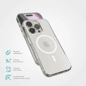 Epico Mag+ Hero kryt iPhone 16 Pro - transparentní - obrázek 4