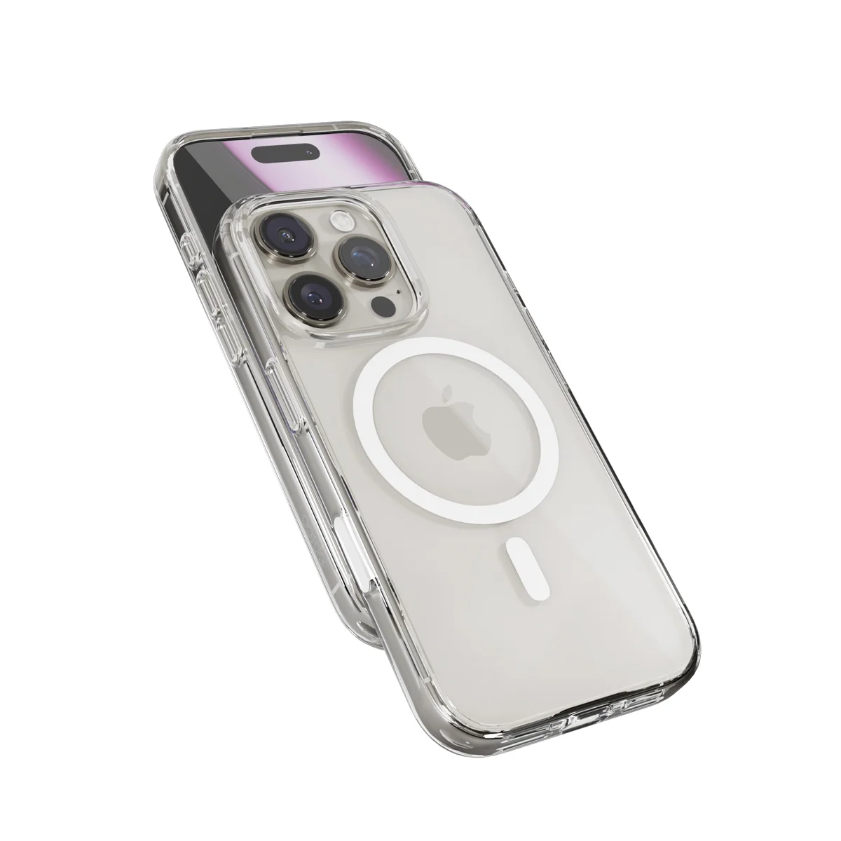 Epico Mag+ Hero kryt iPhone 16 Pro - transparentní