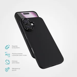 Epico Mag+ Silicone Pro kryt iPhone 16 - černý - obrázek 2