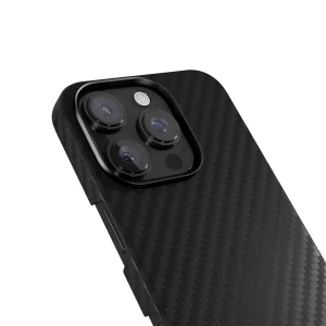 Epico Mag+ Carbon kryt pro iPhone 16 Pro - černý - obrázek 3