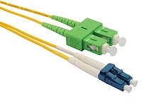 Patch kabel 9/125 LCupc/SCAPC SM OS1 1m duplex