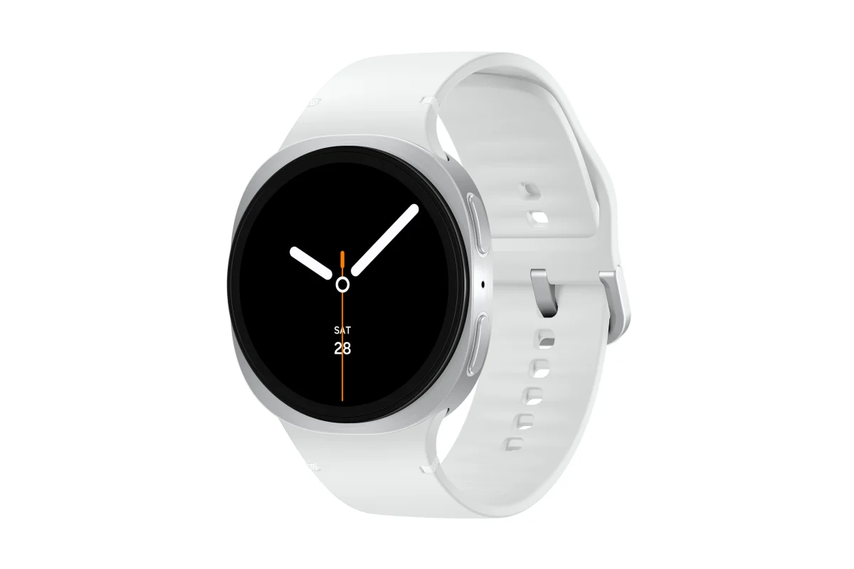 Samsung Galaxy Watch 8 44mm Sport Band bílé