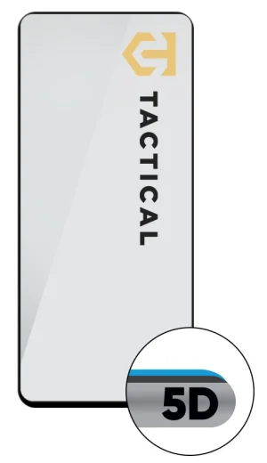 Tactical Glass Shield 5D sklo pro Motorola Moto G57 Power Black  - obrázek 2