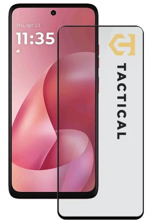 Tactical Glass Shield 5D sklo pro Motorola Moto G57 Power Black 