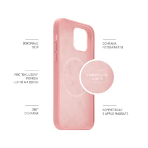 FIXED MagFlow Apple iPhone 14 P, růžový
