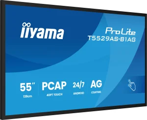 55" iiyama T5529AS-B1AG: IPS, 4K UHD,Android,24/7 - obrázek 8
