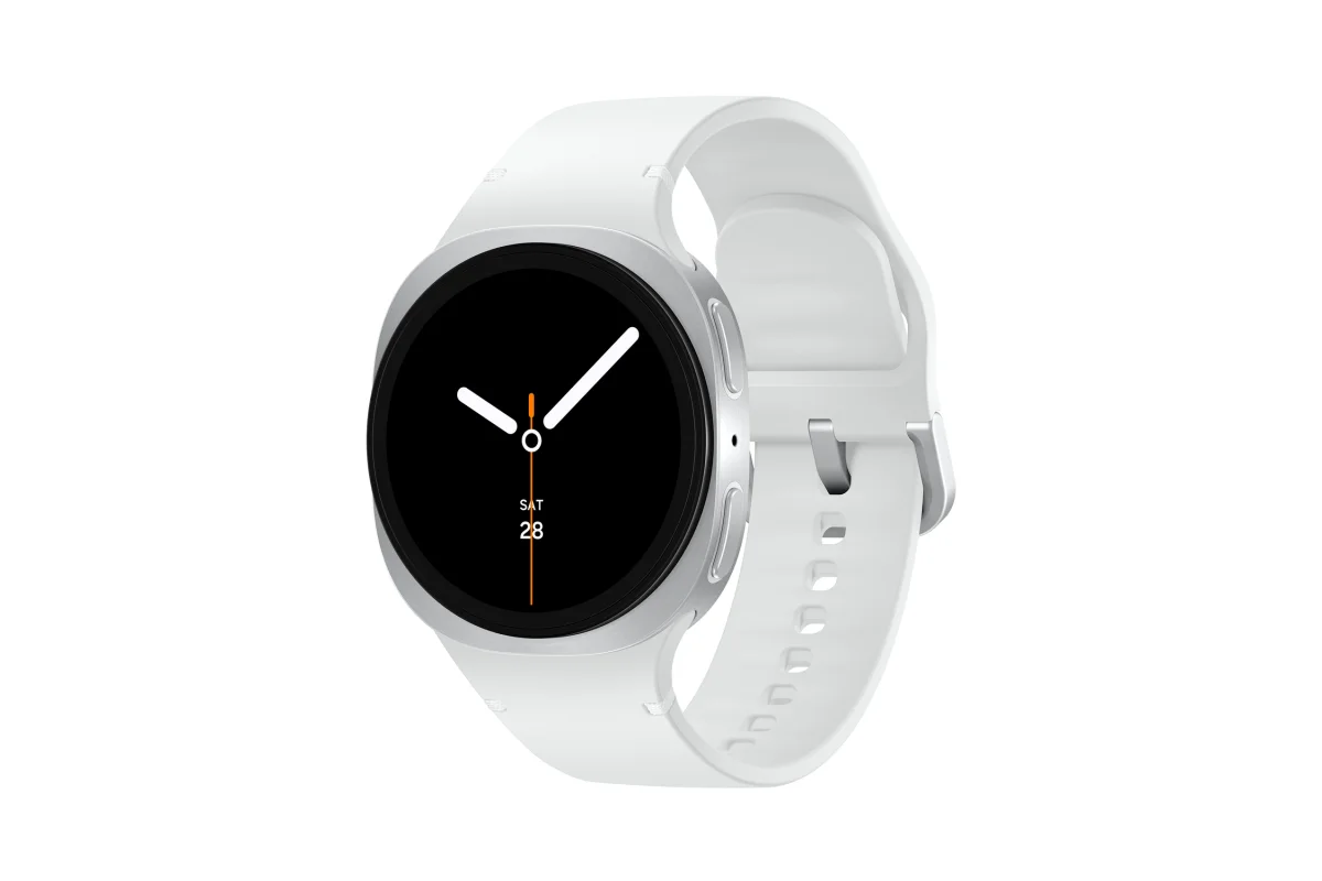 Samsung Galaxy Watch 8 40mm Sport Band Bílé