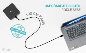 i-tec USB-C DP dokovací stanice Dual HDMI 100W - obrázek 4