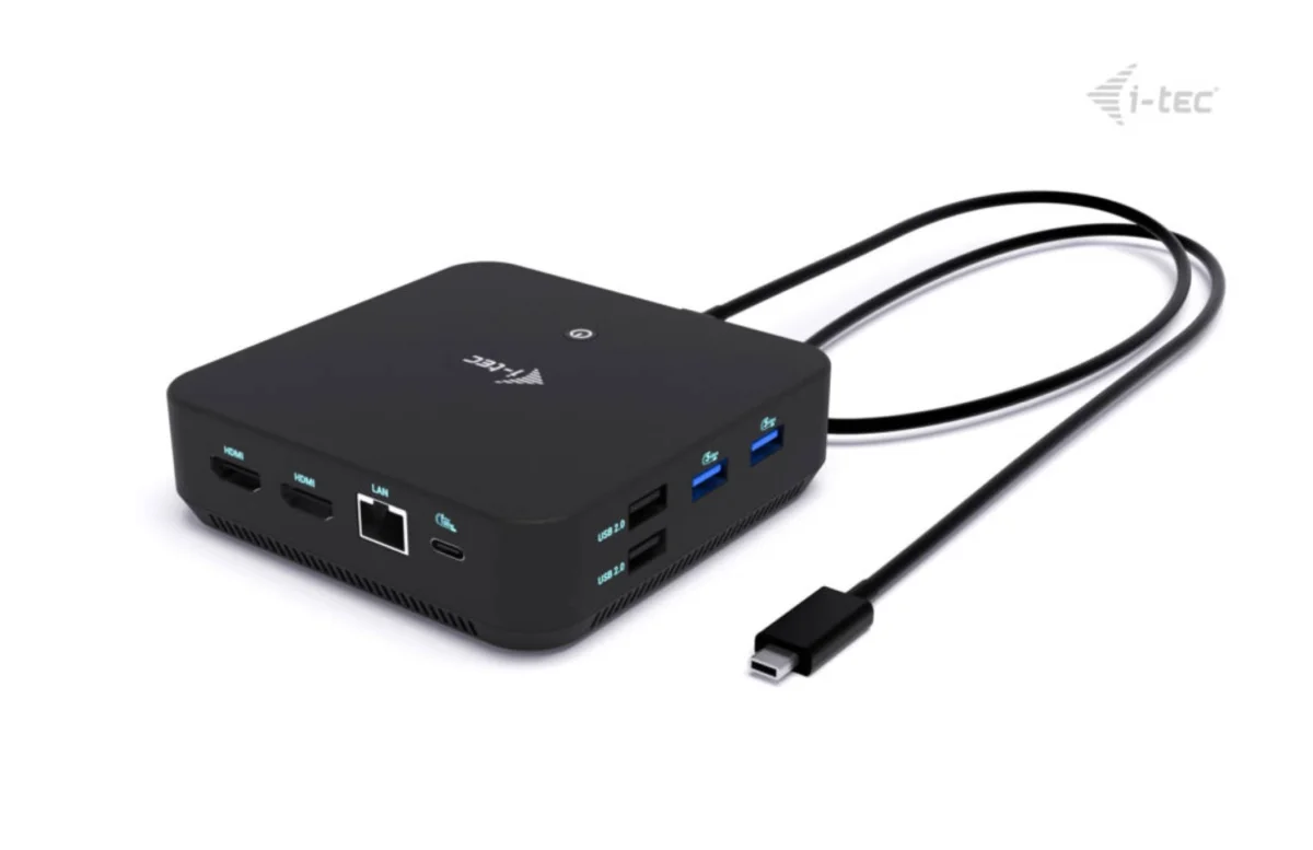 i-tec USB-C DP dokovací stanice Dual HDMI 100W