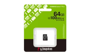 Kingston Canvas Select Plus/Micro SDXC/64GB/UHS-I U1 / Class 10 - obrázek 2