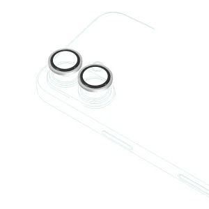 Epico Alu Lens Protectors iPhone 17 - stříbrná