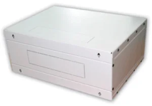 19"rozvaděč jednodílný 6U/400mm FLAT-PACK skl.dv. - obrázek 2