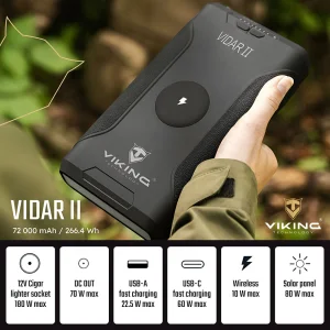 Outdoorová powerbanka Viking VIDAR II - obrázek 6