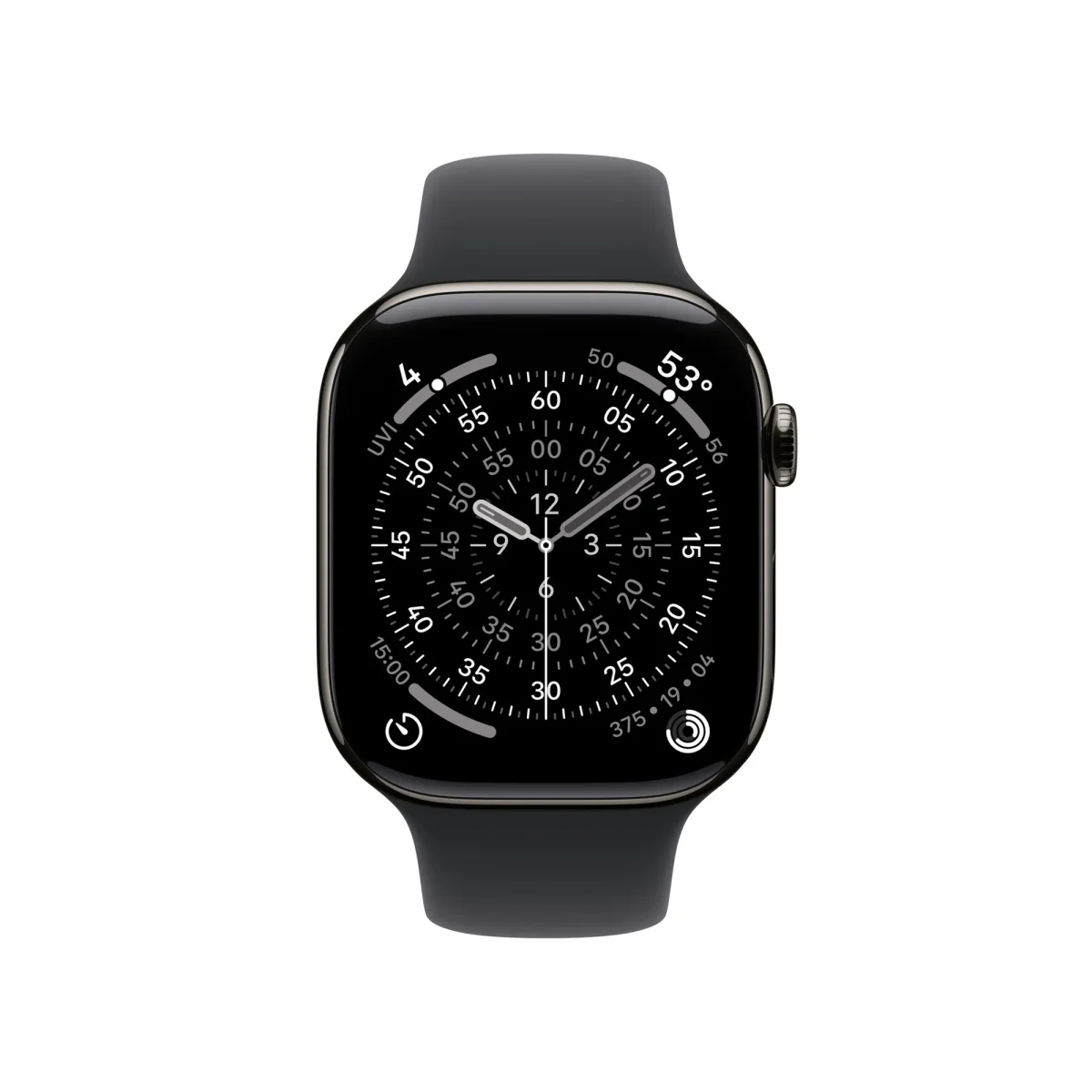 Apple Watch S11 Cellular 42mm Sport Band Black