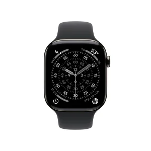 Apple Watch S11 Cellular 42mm Sport Band Black