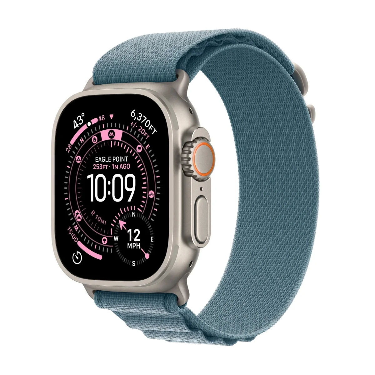 Apple Watch Ultra 3 49mm Elegant Band modrá
