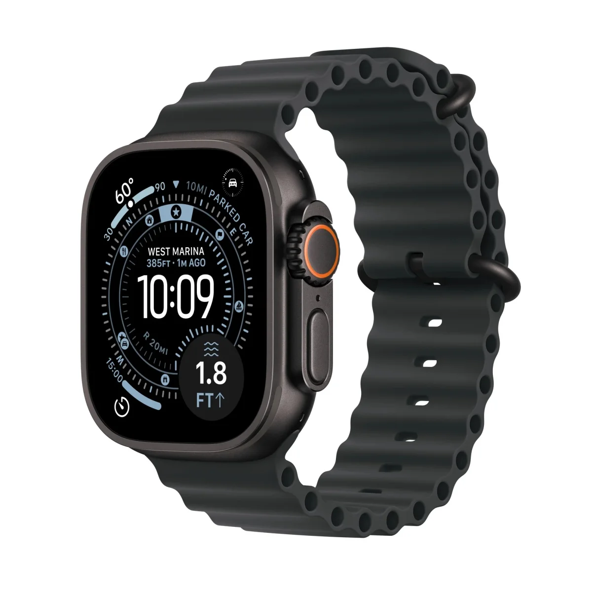 Apple Watch Ultra 3 49mm Sport Band Black