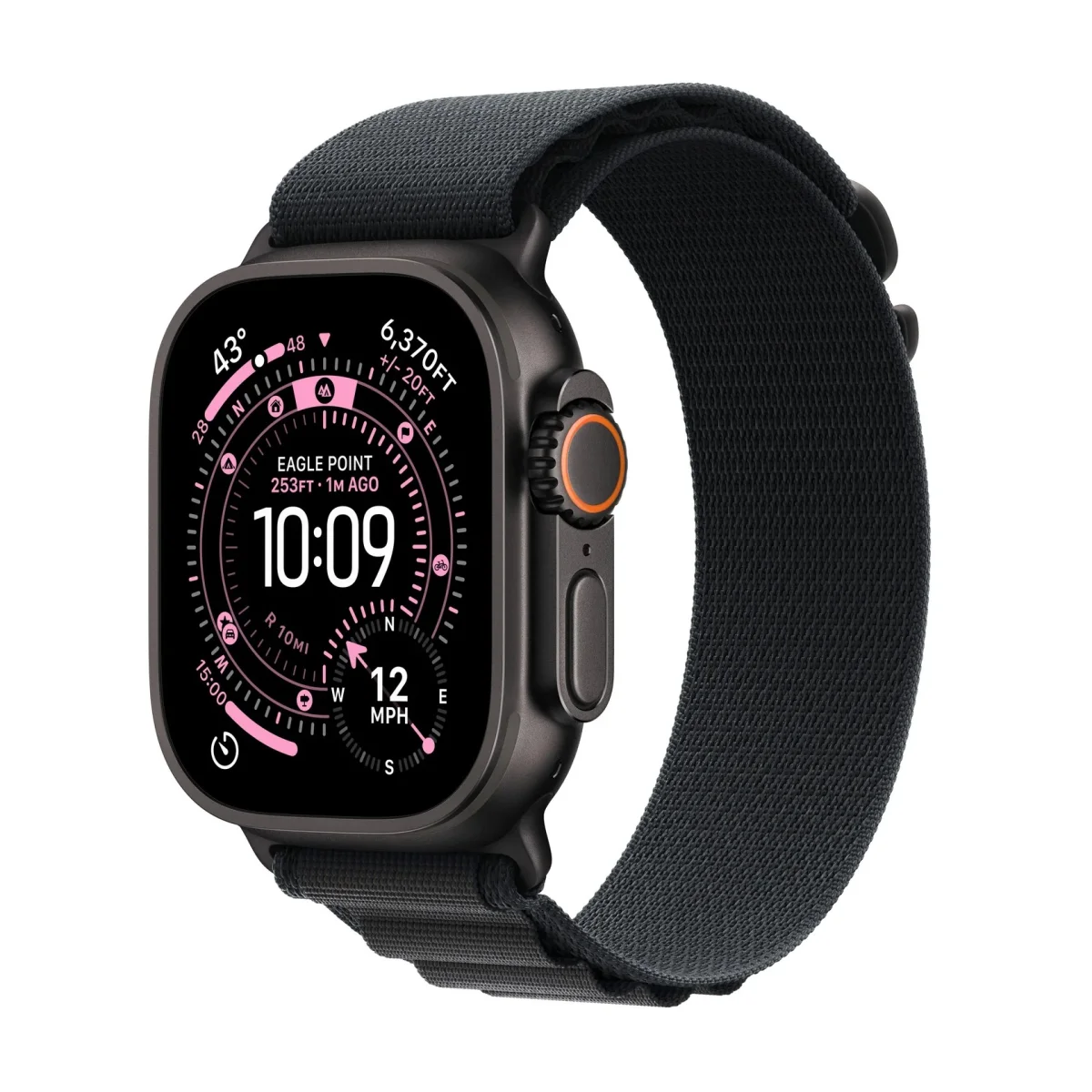 Apple Watch Ultra 3 49mm Elegant Band Black