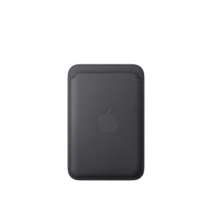 iPhone FineWoven Wallet with MS – Black / SK