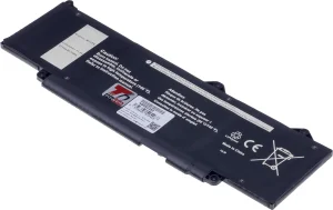 Baterie T6 Power pro Dell Latitude 5340, 5440, 5540, Precision 3480, 4730mAh, 54Wh, 3cell, Li-poly