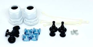 OPTIX 19" Optická vana 24xSCD černá aretace plastovým klipem - obrázek 2