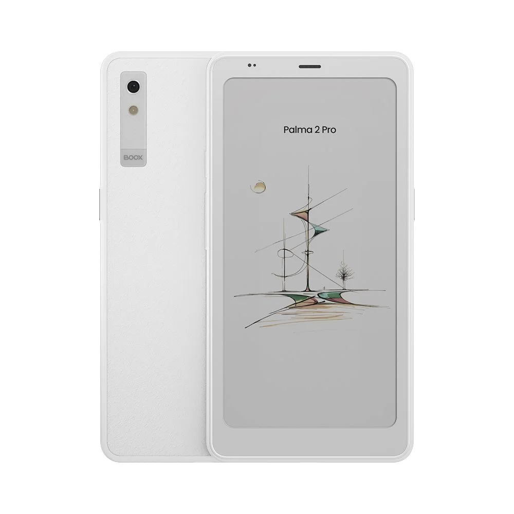 E-book ONYX BOOX PALMA 2 PRO COLOR, bílá, 6,13", 128GB, Dual SIM, GPS, Bluetooth, Android 15.0, E-in