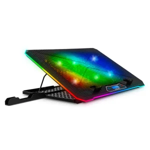EVOLVEO Ania 9RGB chladící podložka - 6 ventilátorů, RGB - obrázek 5