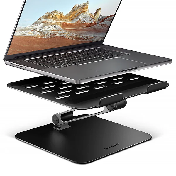 AXAGON STND-LQB hliníkový stojan na notebook 10"-17,3