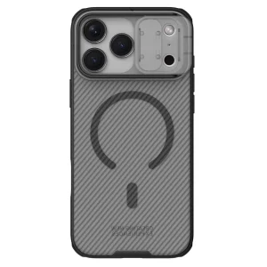 Nillkin CamShield PRO Magnetic Zadní Kryt pro Apple iPhone 17 Pro Max Transparent Black - obrázek 2