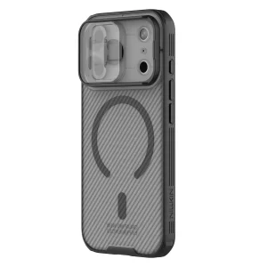 Nillkin CamShield PRO Magnetic Zadní Kryt pro Apple iPhone 17 Pro Transparent Black - obrázek 2