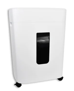 Skartovačka DESQ, 2 x 12 mm, 20l, křížový řez, bílá - obrázek 7