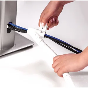 Fellowes Cablezip organizér a chránic kabeláže bílý - obrázek 2