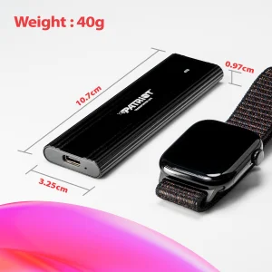 Patriot TRANSPORTER Lite/2TB/SSD/Externí/Černá/3R - obrázek 5