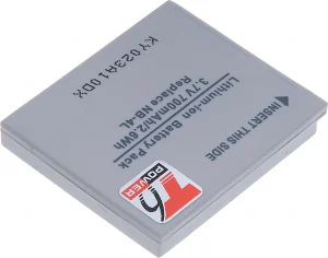 Baterie T6 Power Canon NB-4L, 700mAh, 2,6Wh - obrázek 4