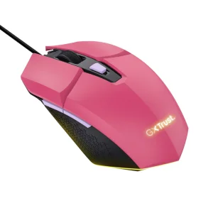 TRUST GXT 109 FELOX/Herní/Optická/Pro praváky/6 400 DPI/Drátová USB/Růžová - obrázek 3
