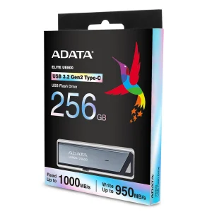 ADATA UE800/256GB/USB 3.2/USB-C/Stříbrná - obrázek 3