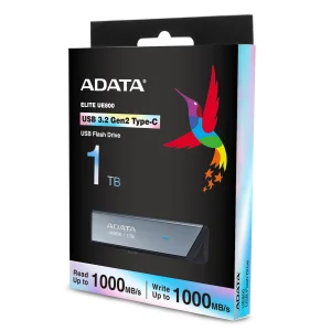 ADATA UE800/1TB/USB 3.2/USB-C/Stříbrná - obrázek 3