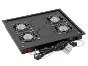 Vent.j. horní(spodní) 4x ventilátor 220V/92W Černá