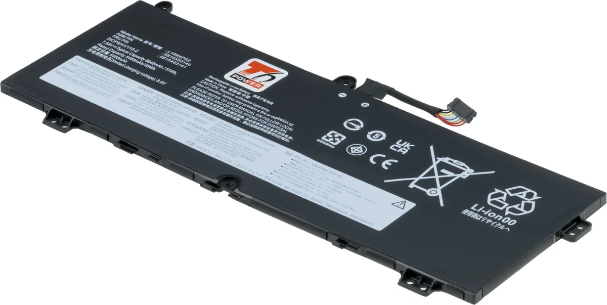 Baterie Lenovo Flex 5 CB-13IML05 ThinkPad C13 Yoga 51Wh 6642mAh