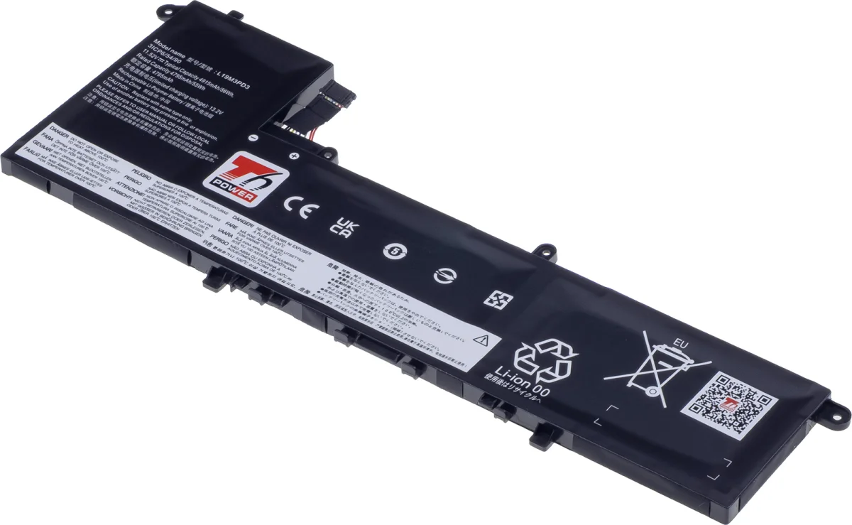 Baterie T6 Power pro Lenovo IdeaPad S540-13ITL, S540-13IML, S540-13ARE, 4915mAh, 56Wh, 3cell, Li-Pol