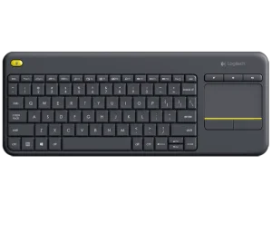 Logitech K400 plus/Bezdrátová USB/CZ-SK layout/Černá - obrázek 2