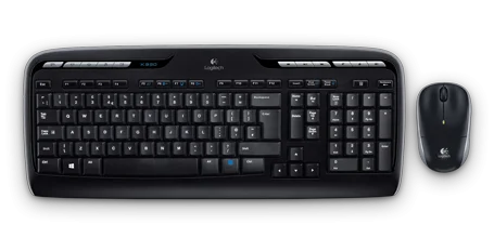 PROMO set Logitech Wireless Desktop MK330, US