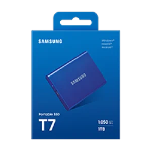 Samsung T7/1TB/SSD/Externí/2.5"/Modrá/3R - obrázek 2