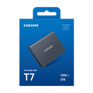 Samsung T7/2TB/SSD/Externí/2.5"/Stříbrná/3R - obrázek 2