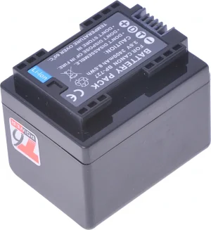Baterie T6 power Canon BP-727, 2400mAh, 8,6Wh, černá - obrázek 4