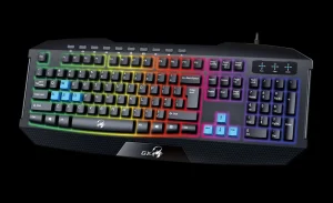 GENIUS K215/Drátová USB/CZ-SK layout/Černá - obrázek 2