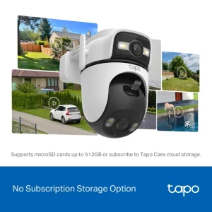 Tapo C545D Outdoor Dual Lens Pan/Tilt Security Cam - obrázek 3